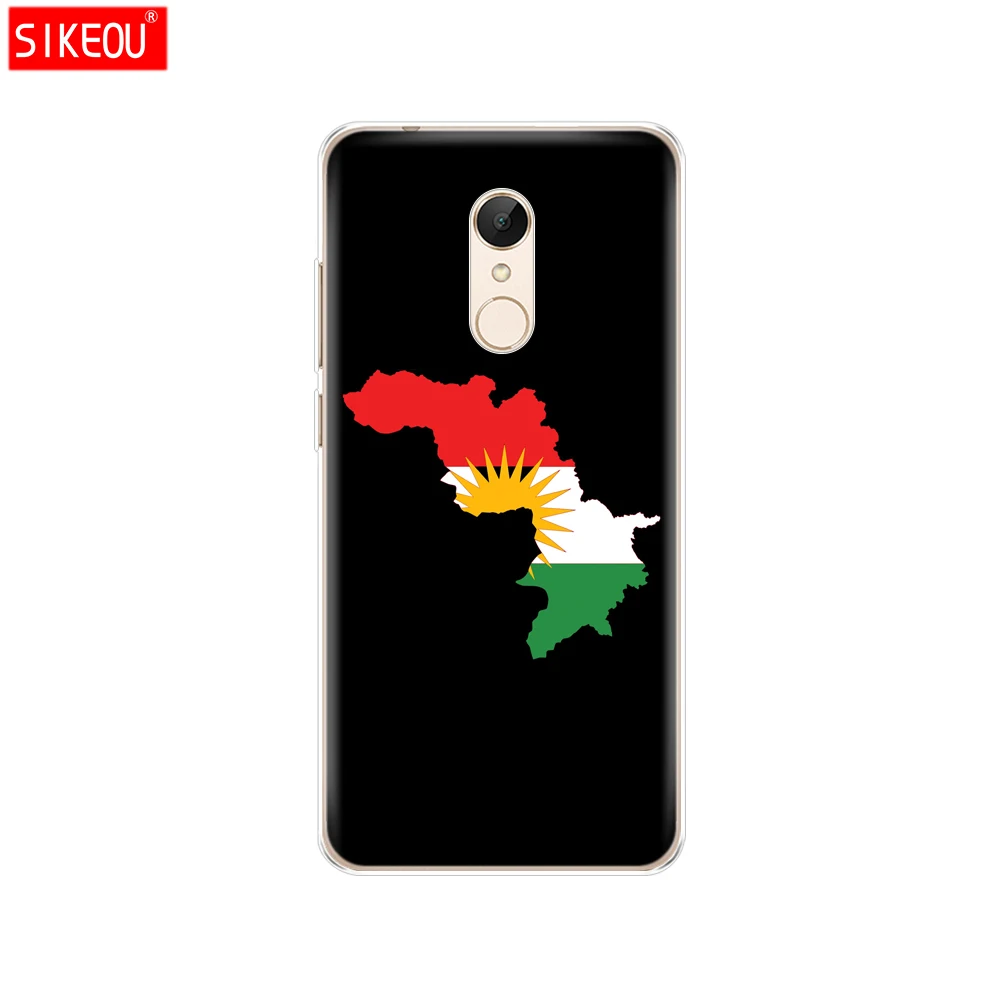Силиконовый чехол для телефона Xiaomi redmi 5 4 1 1s 2 3 3s pro PLUS note 4X 4A 5A kurdistan Curdistan flag |