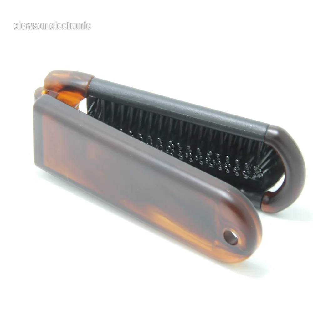 Профессиональная портативная складная щетка для массажа волос расческа