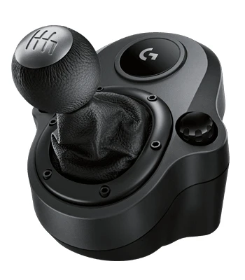 Logitech Driving Force Shifter Special PlayStation 4 Xbox One аналоговый/цифровой проводной черный кожа