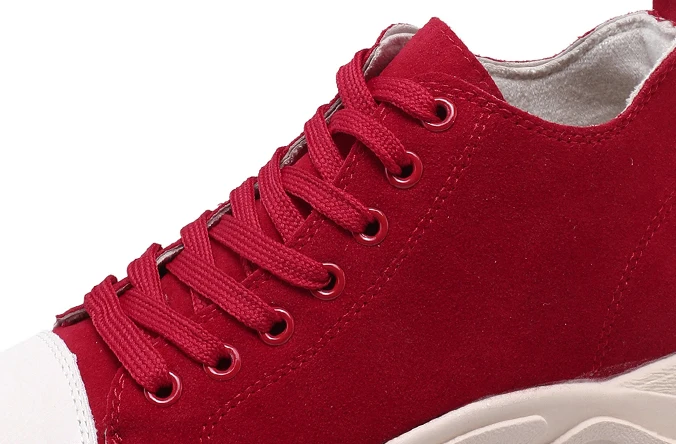 Aleafalling/женские зимние ботинки на шнурках теплые милые кроссовки для студентов