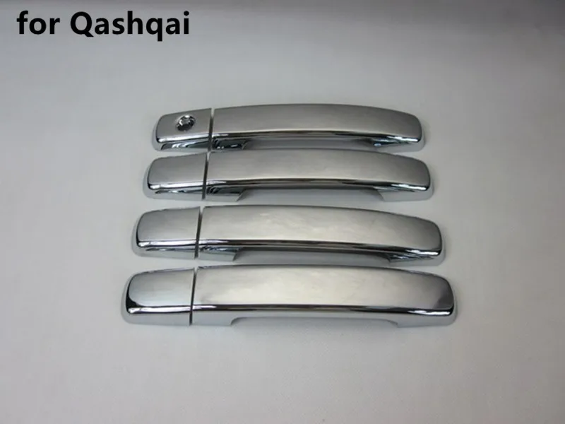 

ABS Chrome Door Handle Bowl Door handle Protective covering Cover Trim for Nissan Qashqai 2007-2015 Car styling