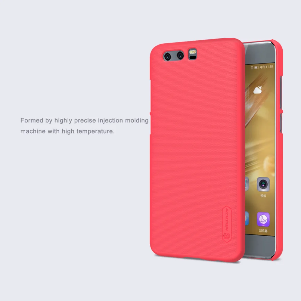 NILLKIN Оригинальный ПК Жесткий телефон чехол для Huawei Honor 9 матовый черный Экран