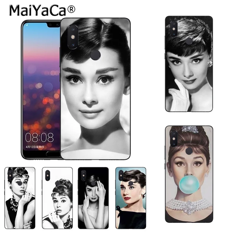 MaiYaCa Одри Хепберн Новинка Модный Роскошный чехол для телефона xiaomi mi 8se 6 note2 note3 redmi 5