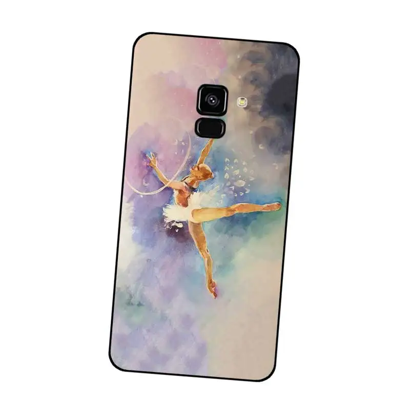 P078 гимнастика Черный силиконовый чехол для Samsung Galaxy J2 J3 J4 J5 J6 J7 J8 Pro Plus Prime 2018 2017 |