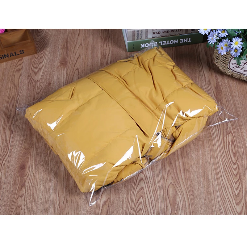

50Pcs/Lot Clear Self Adhesive Seal Plastic Packaging Storage Bags Resealable Cellophane OPP Poly Bags 34X21+3cm