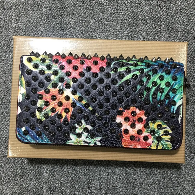Новый цветной женский кошелек из натуральной кожи шикарный фирменный дизайн