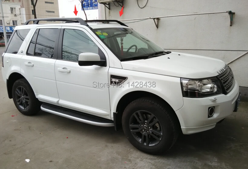 3 шт.! Черные Боковые направляющие на крышу багажник для LAND ROVER Freelander 2 2011-2015
