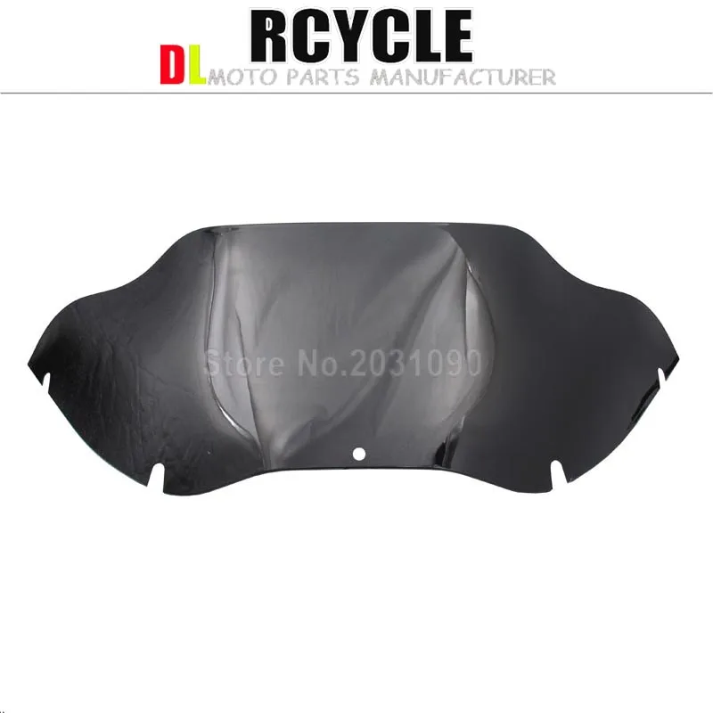 Мотоцикл прозрачный ПВХ 9 &quotЛобовое стекло ветровое для Harley Touring Road Glide FLTR 1998-2013 |