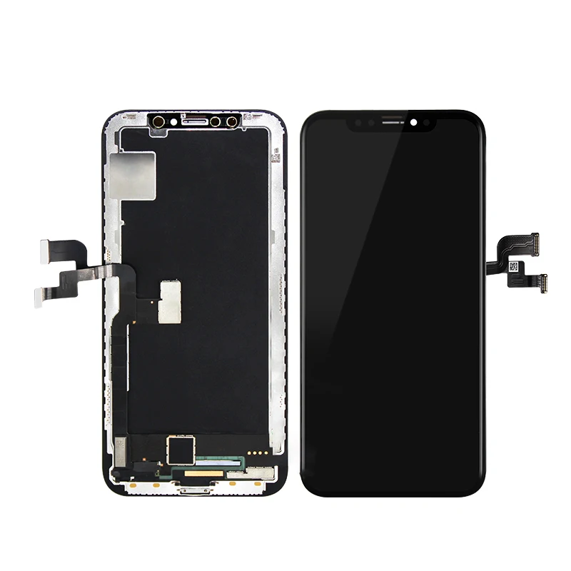 AMOLED настоящий Tone экран Замена для iPhone X LCD Идеальный 3D сенсорный 10 ЖК дигитайзер