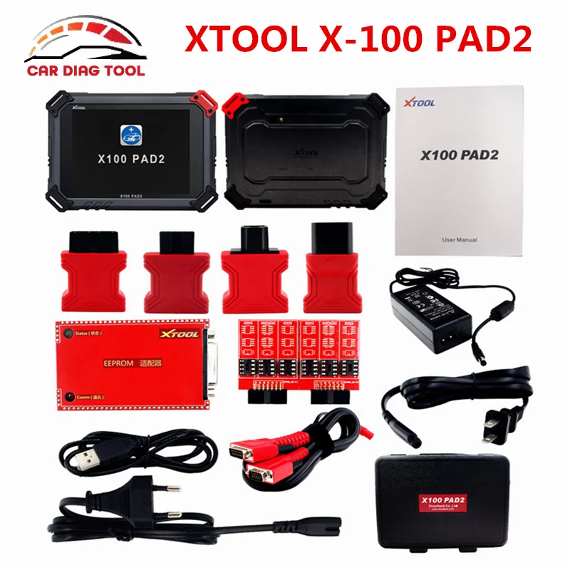 DHL Бесплатная доставка Оригинал XTOOL X100 PAD2 Auto Key Программист X 100 PAD 2 специальные