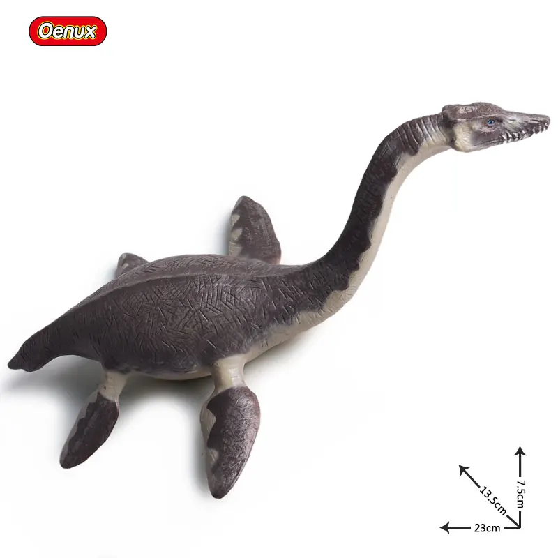Plesiosaur Oenux доисторическая Морская жизнь дикарь дунклеостей террелли Рыба животное Фигурка динозавра лиоплуродон мосазавр модель детская игрушка - Цвет: Plesiosaur