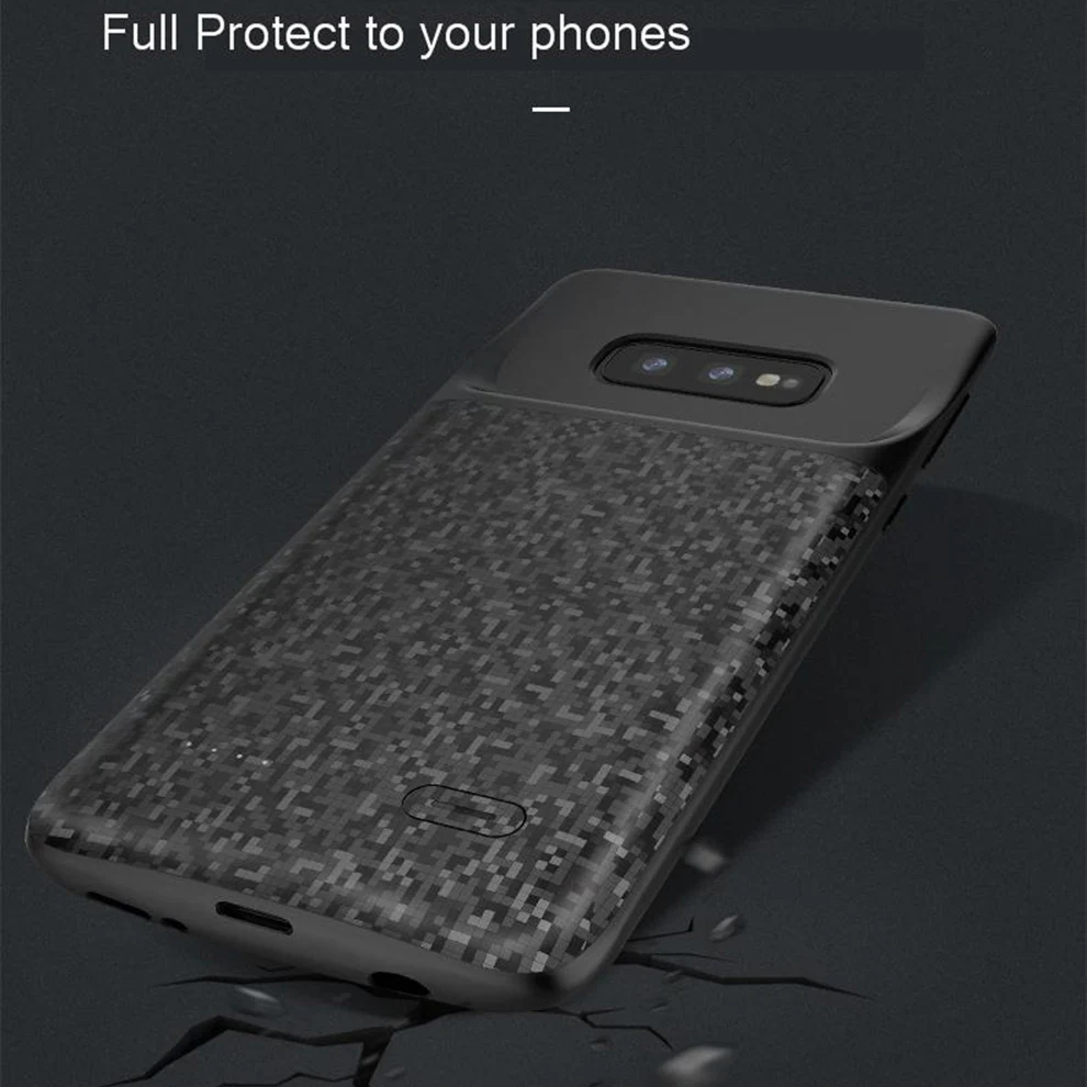 Vogek 5000 мАч зарядное устройство чехол для Samsung Galaxy S10 Plus внешний портативный