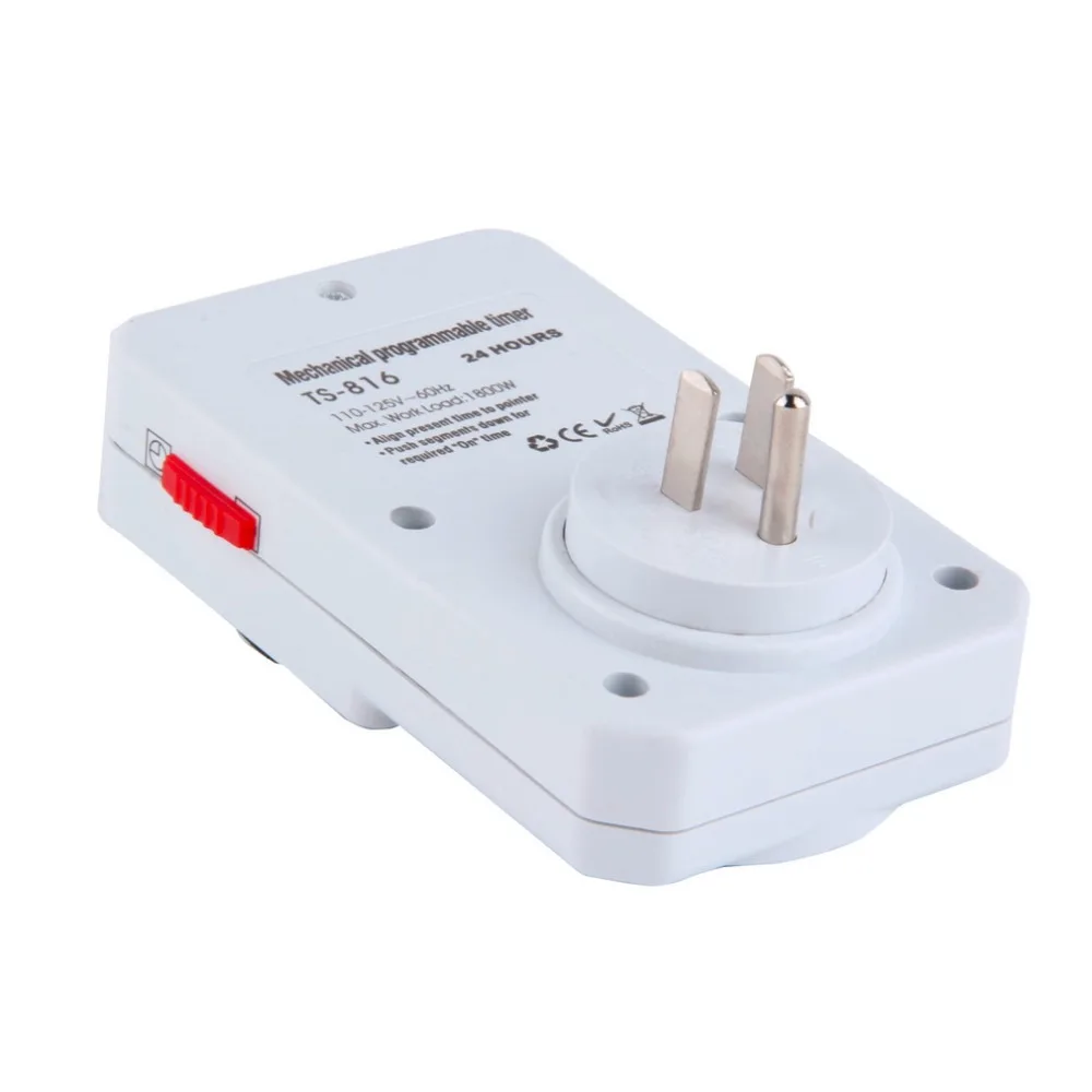 EU/US Plug 24 часа программируемые механические электрические Программы мини Таймер