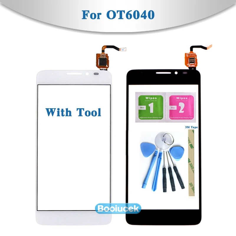 Сменный сенсорный экран для Alcatel One Touch Idol X OT6040 6040 6040D|Сенсорные панели (тачскрин)| |