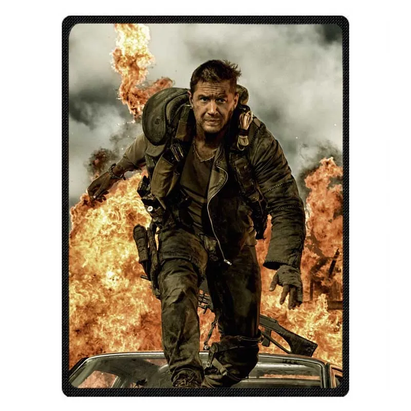Mad Max Pattern Soft Plush Crib Bed Plane Sofa Throw Blanket Coral Fleece Baby Kids Children Blankets Bedspread | Дом и сад