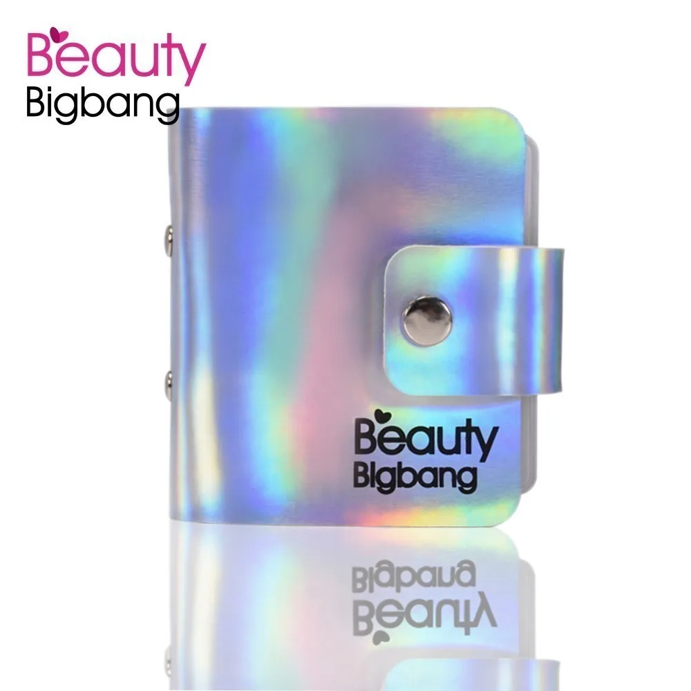 BeautyBigBang 20 шт./компл. 6 см красочные пластины для стемпинга ногтей искусство тарелка-органайзер лазерный держатель нейл-арта чехол сумка плиты