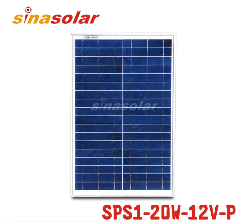 

20W 12V Polycrystalline Solar Panel Module
