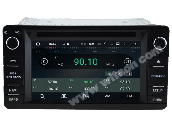 WITSON Android 9 0 4 Гб ОЗУ + 32 FLASH 8 Восьмиядерный автомобильный DVD-плеер для MITSUBISHI OUTLANDER