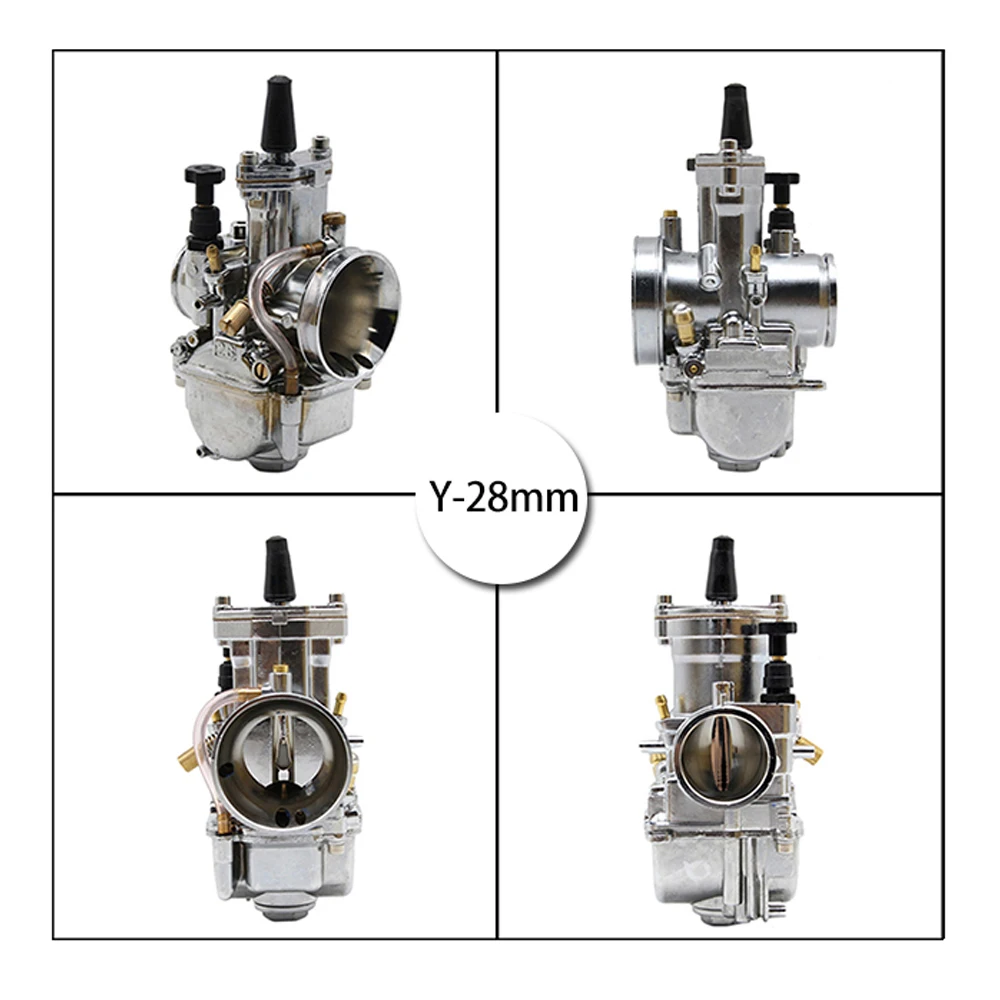 ZS мотоциклы Универсальный PWK 28 30 32 34 мм Карбюратор CARB мотоциклетные гоночные