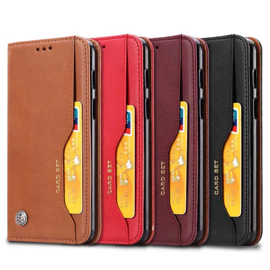 

Eagwell Wallet Case for Oneplus 6 PU Leather Flip Case Stand Cover Card Slot Wallet Bag for Protective Case One Plus 6 Fundas