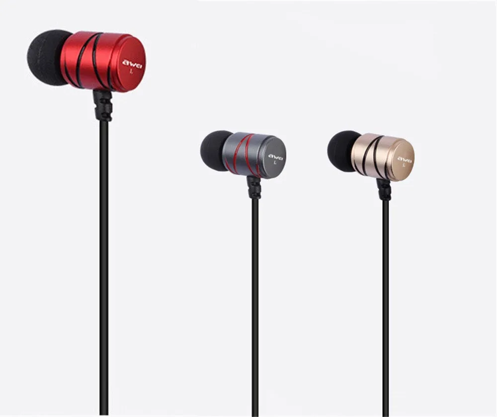 In-ear 3 5 мм стерео наушники спортивные музыкальные HiFi с микрофоном для iPhone xiaomi mp3 |