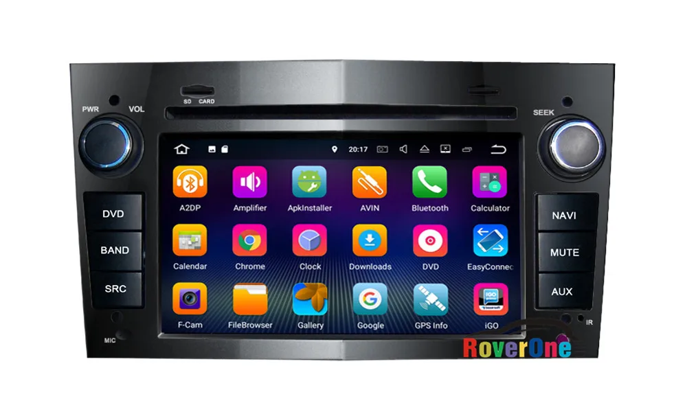 RoverOne для Opel Astra Zafira Vectra Combo Antara Vivaro Meriva Corsa Android 7 1 2G ram 4 ядра аксессуары стайлинга