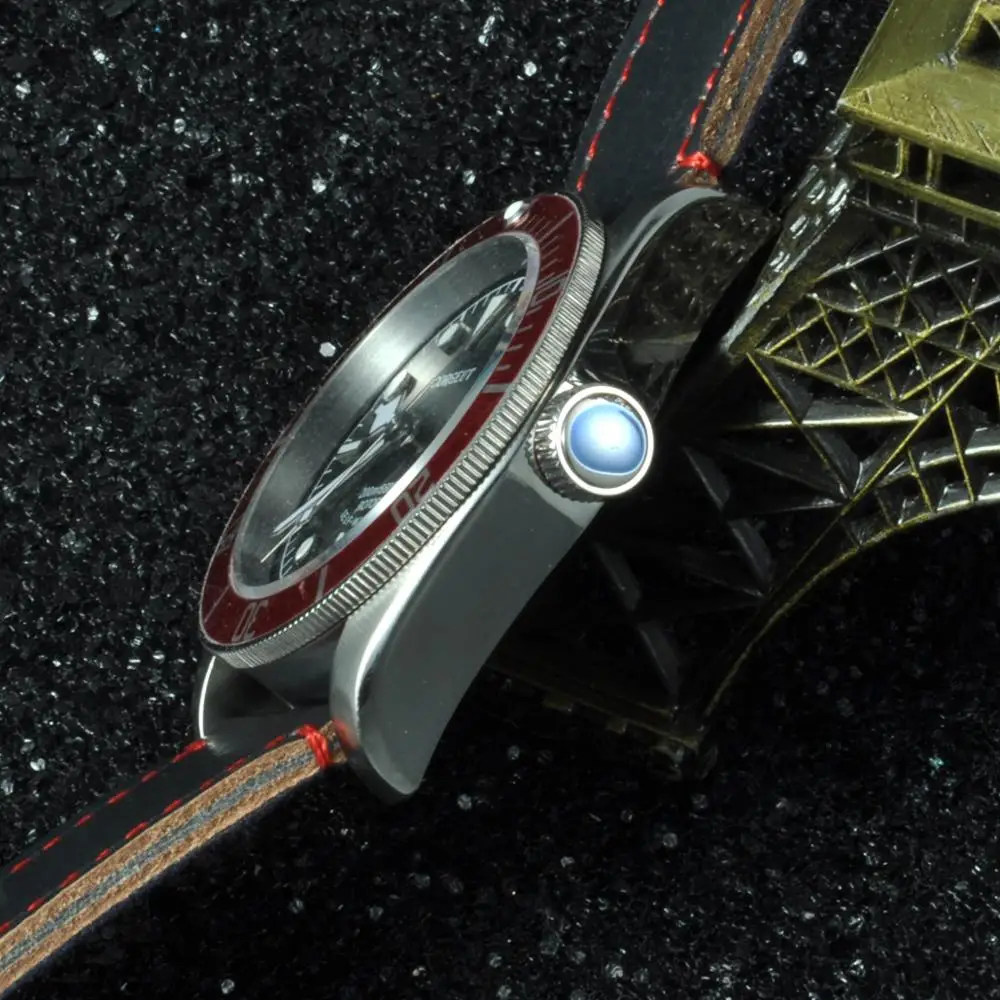 Часы наручные мужские с кожаным ремешком брендовые Роскошные автоматические