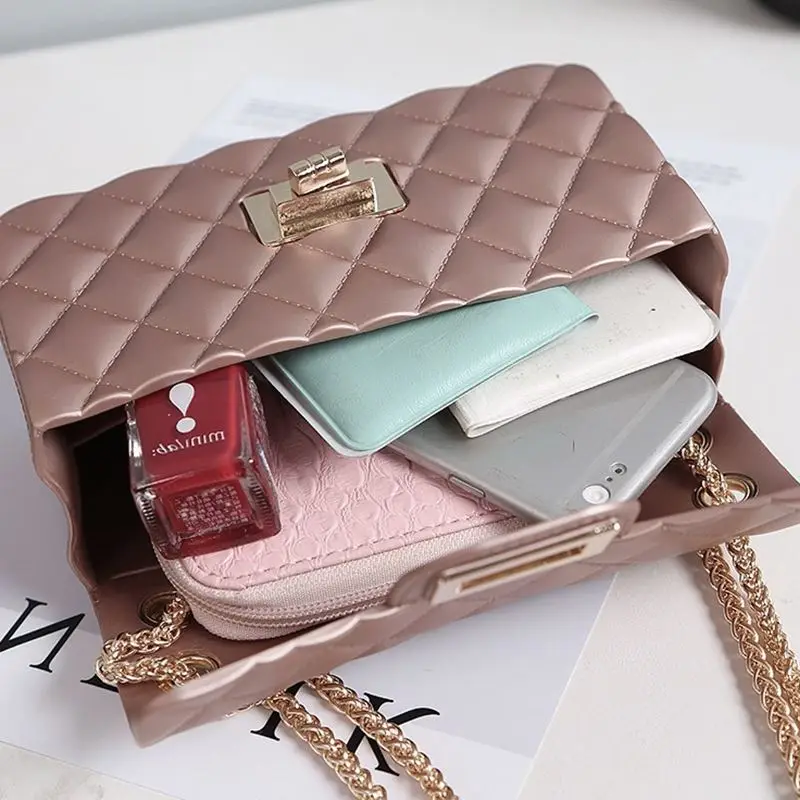 Мода цепи Для женщин сумка ярких цветов Crossbody Джерри небольшой оболочки мешок