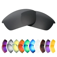 mryok anti scratch polarized replacement lenses for oakley flak jacket sunglasses lens multiple options