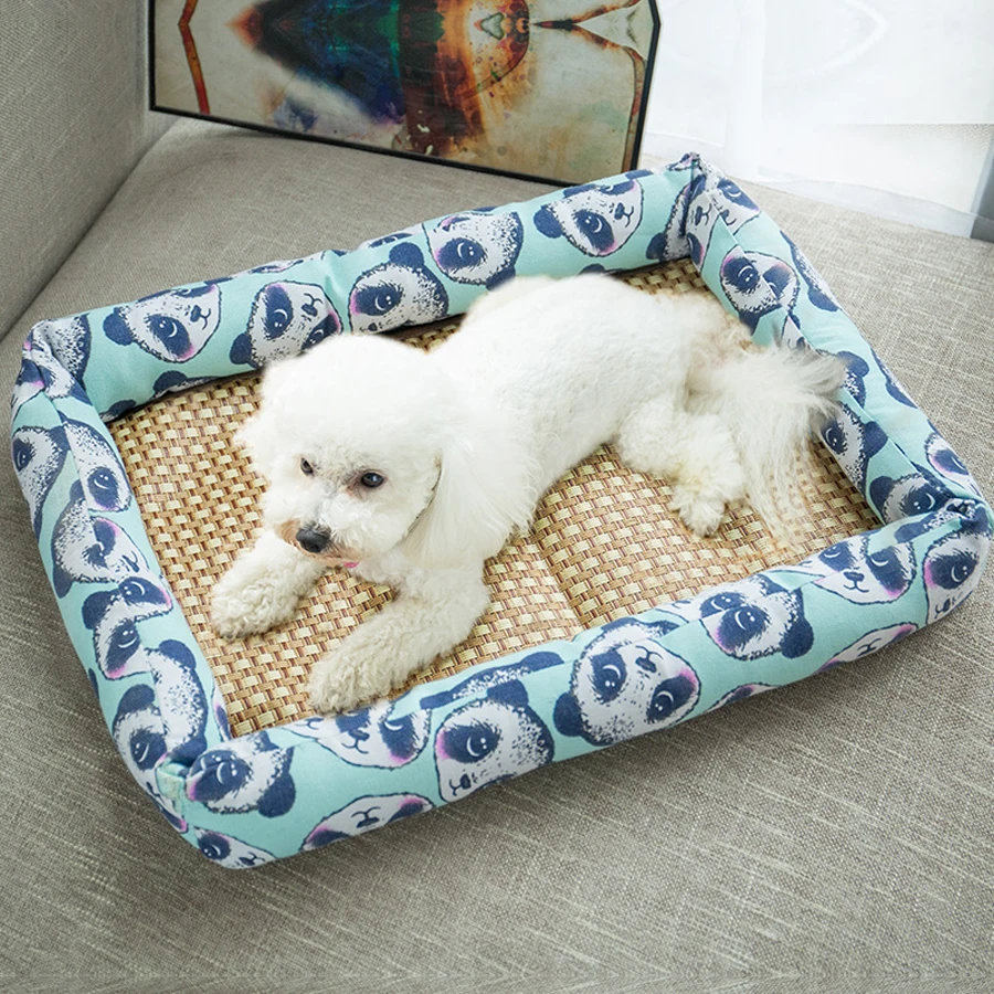 Summer Dog Mattress Bed Cozy Dogs Mats Puppy Space Playpen Kennels Casinha De Cachorro Cages Lit Chien Animal Supply 50Z1506 | Дом и сад