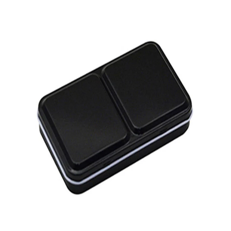 Пустой металлический чехол портативные палитры для хранения акварели 1 шт. в