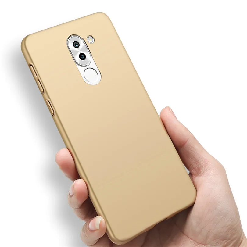 360 полная защита матовый корпус для Huawei Honor 6X Жесткий Тонкий чехол пластиковый