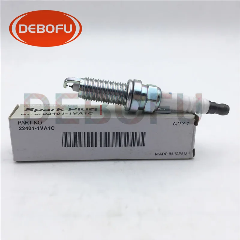 

6pcs/lot Dual Iridium Spark Plug 22401-1VA1C DILKAR7D11H For 2017 Nissan Rogue 2.0L
