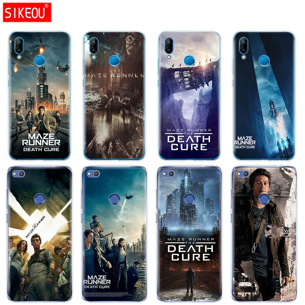 Силиконовый чехол для телефона Huawei P20 P7 P8 P9 P10 Lite Plus Pro 2017 P Smart 2018 Maze Runner The Death