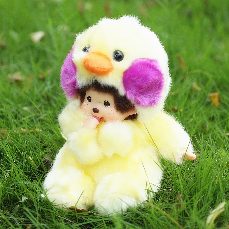 Kawaii Kiki 20 см Животные Мультфильм Красочные Monchichi плюшевые куклы мягкие игрушки
