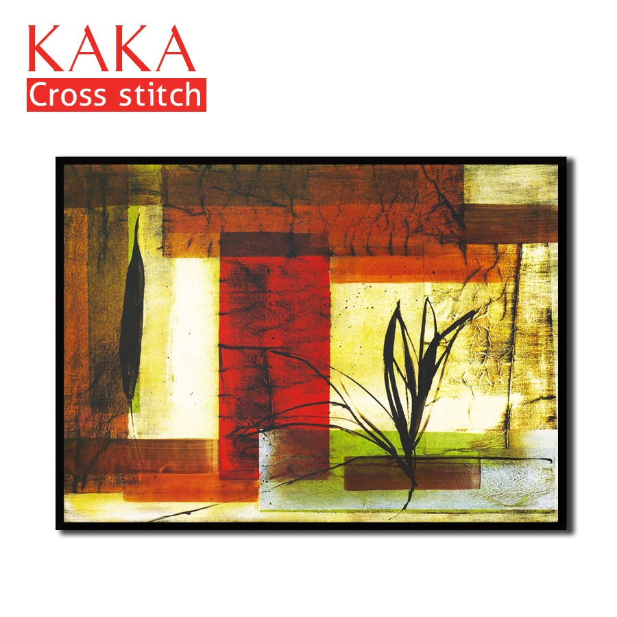 Наборы для вышивки крестиком наборы рукоделия с печатным рисунком 11CT холст