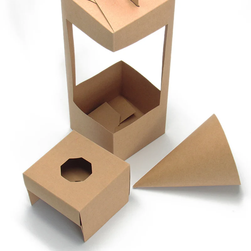 10 шт. подарочные коробки для упаковки цветов цветочный Подарочный пакет маяк