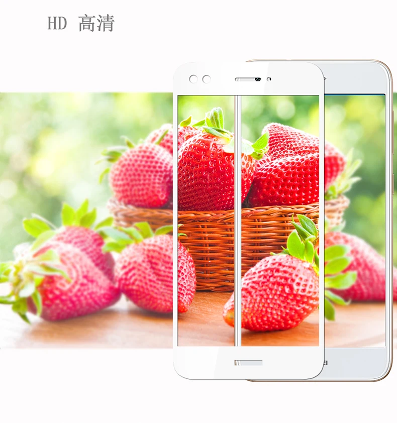2 шт. закаленное стекло с полным покрытием для Huawei Y6 Pro 2017 защитная пленка экрана SLA