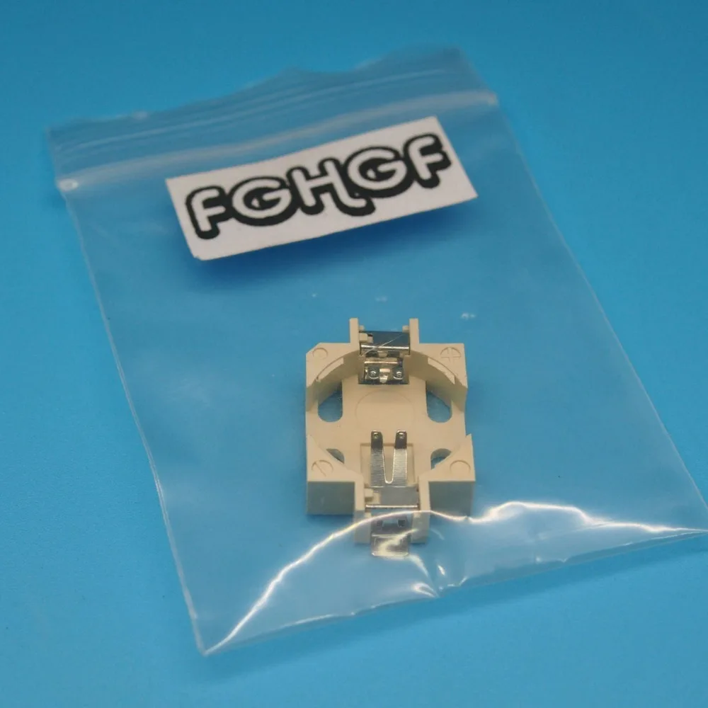 20 шт 3V CR1632 1620 SMT держатель батареи высокая температура и охрана окружающей среды