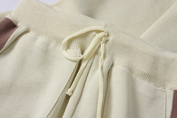ALPHALMODA осенне-зимние женские вязаные штаны и свитер, комплекты одежды из 2 предметов, пуловеры с круглым вырезом, цветные трикотажные комплекты с карманами