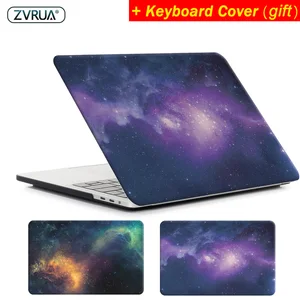 Чехол для ноутбука ZVRUA STAR для MacBook Air 11 13 дюймов для APPLE MAC Pro с Retina 12 13,3 15 с сенсорной панелью Новинка + чехол для клавиатуры