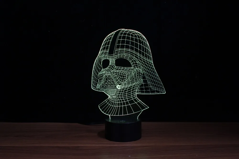 Новейший дизайн милая и добротная колдунья форма с 7 цветными изменяемыми