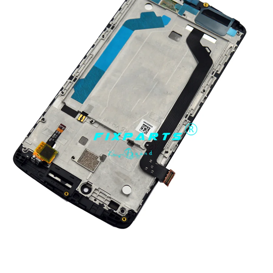 Популярный черный ЖК дисплей Lenovo A7010 экран с рамкой сенсорная панель дигитайзер