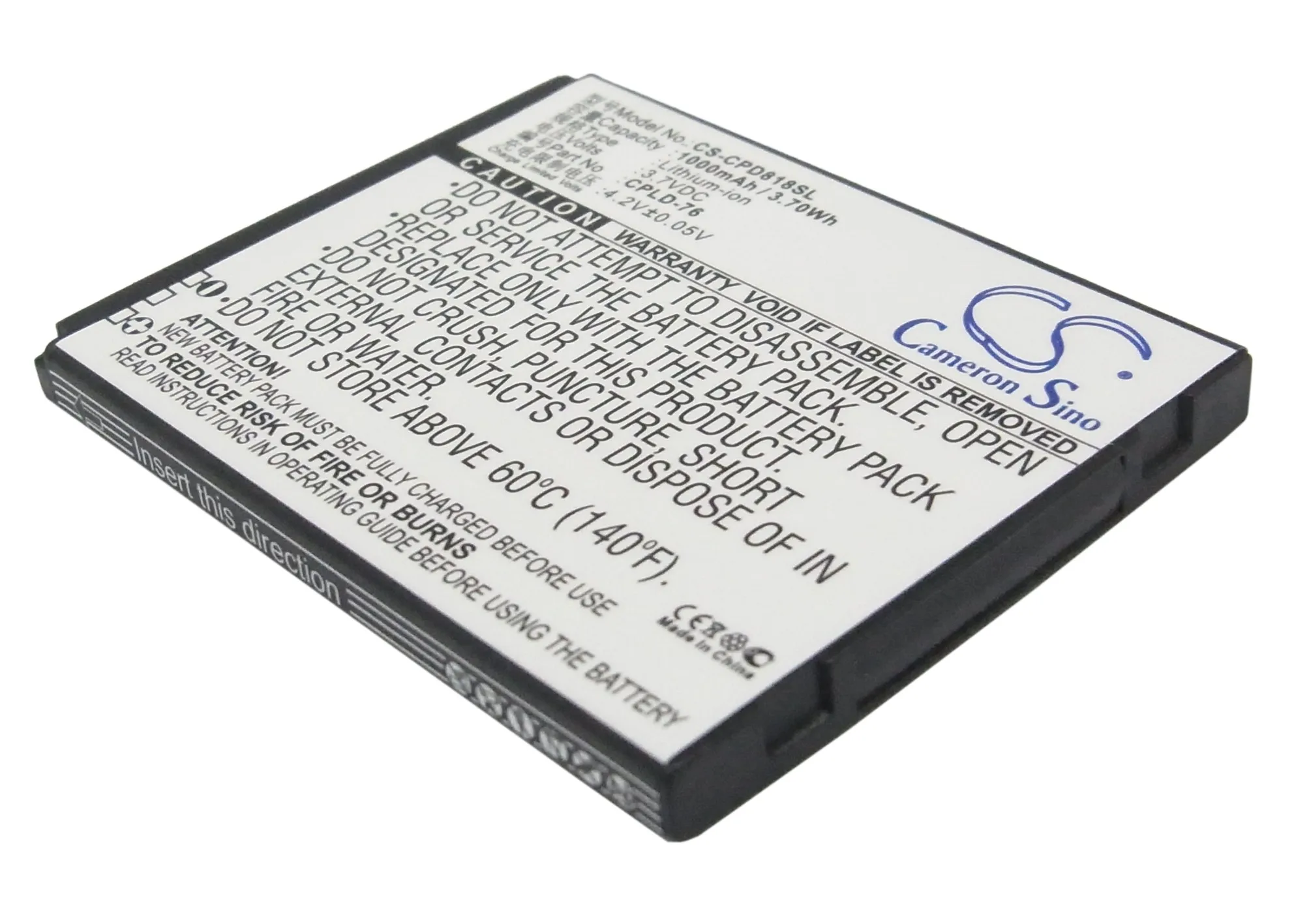 CPLD 76 батареи Cameron Sino 1000mAh Для Coolpad 5216 5860 + 5862 8180|Аккумуляторы для мобильных
