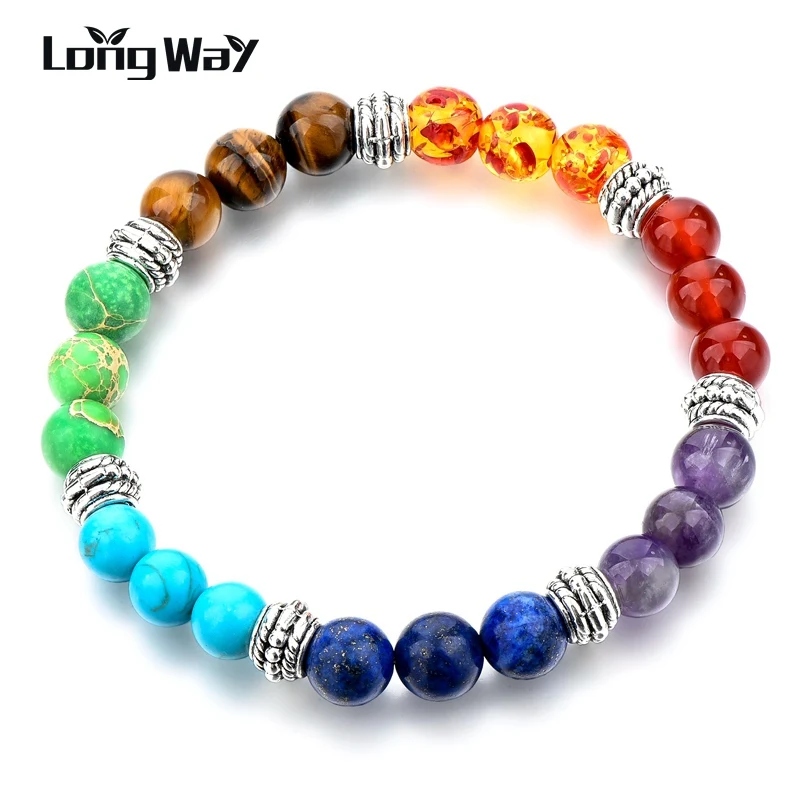 

LongWay Fashion Bracelets Natural Stone Beads Bracelet for Women Wholesale Handmade Bracelet Jewelry Free Shipping SBR160300