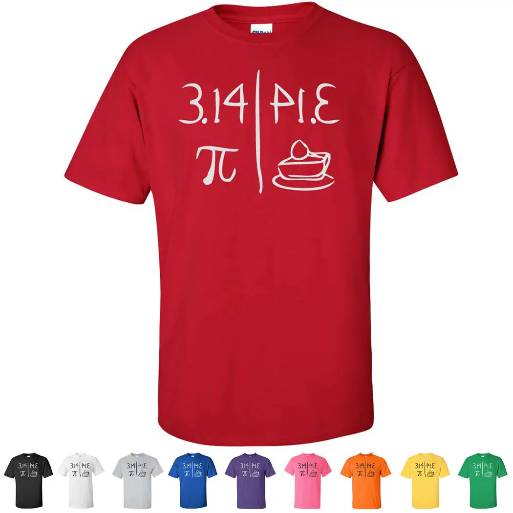 Pi and Pie Day Math Geek забавная еда футболки Nerdy мужские Teacher модные стильные повседневные