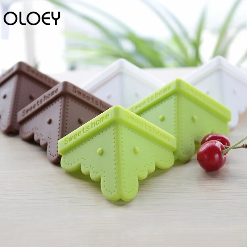 Высокая эластичность экологичный силикон анти-столкновения угол защиты ребенка