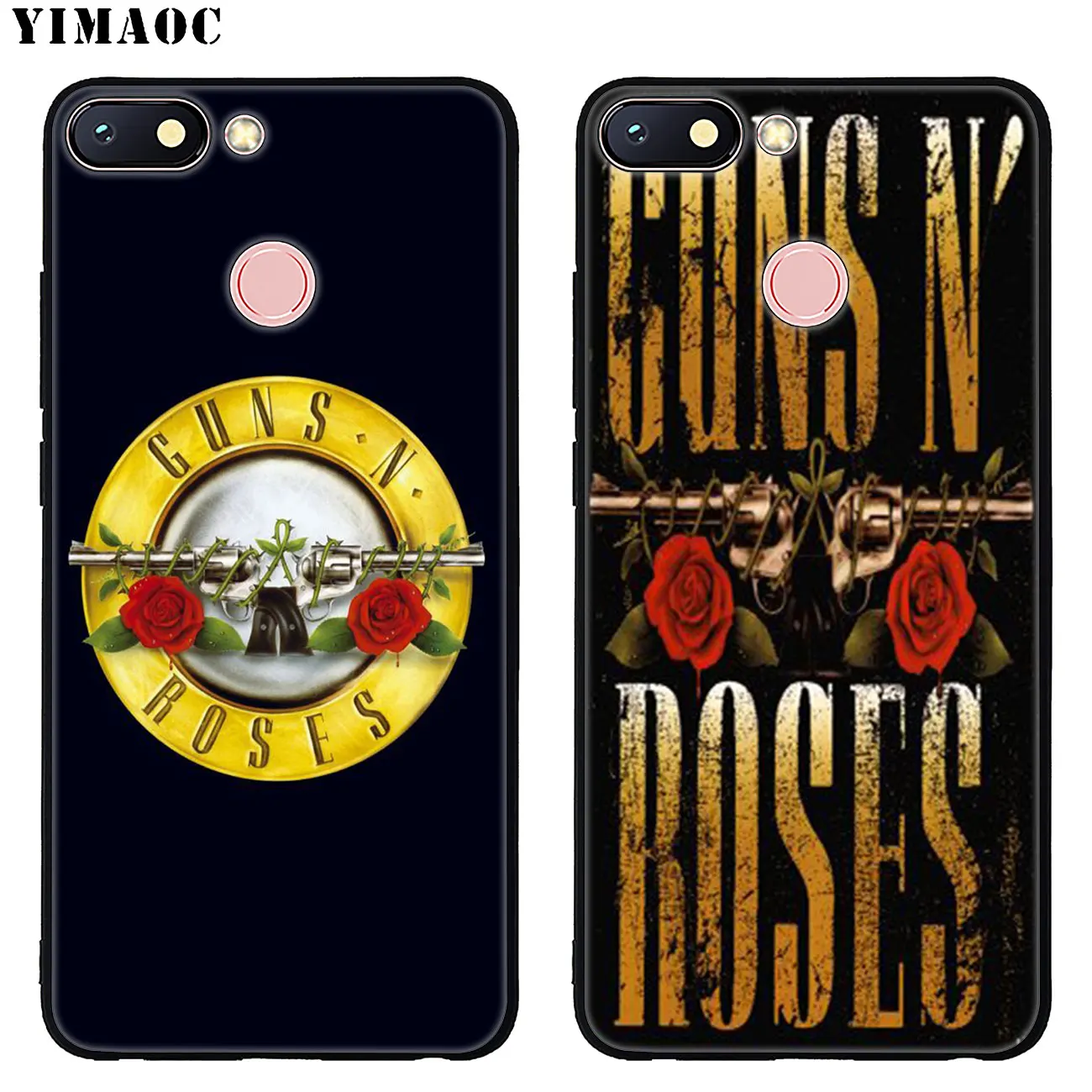 Мягкий силиконовый чехол YIMAOC GUNS N'ROSES Axl для Xiaomi Redmi K30 K20 Note 8 8T 7 5 6 Pro Mi с черным