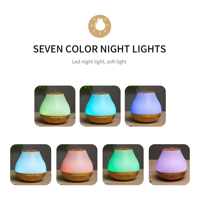 Горячее предложение! 400 мл Ароматерапевтический аппарат бесшумный увлажнитель