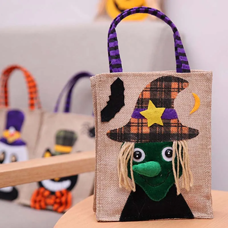 4 стиля на Хэллоуин с надписью Trick or treat Тыква привидение Паук Детская